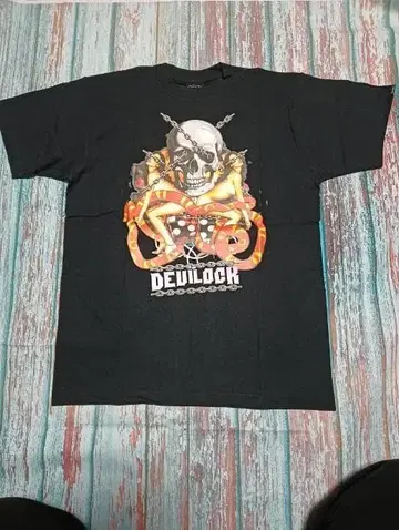 DEVILOCK 데비락 THE OUT LAW TONE T셔츠 M