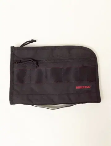 BRIEFING 블랙 클러치백