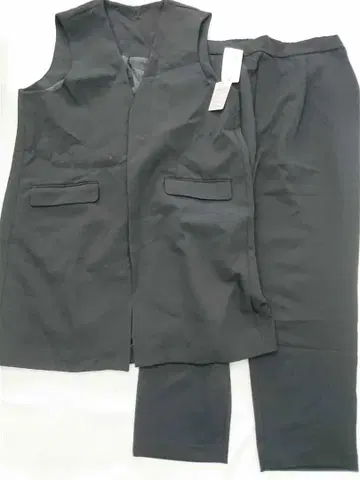 라난 자켓 & 팬츠 셋업 블랙 계열 3L