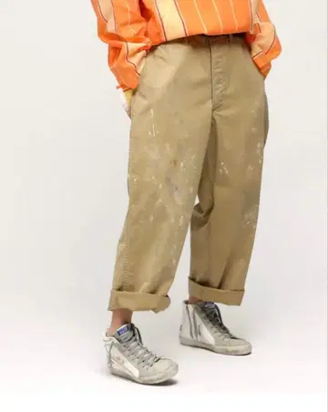 jornal standard luxe 페인트 가공 빅 치노 사이즈 L