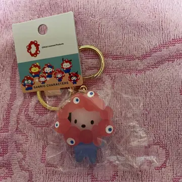 미야쿠미야쿠 산리오 입체 마스코트 클리어 컬러 키링 포차코