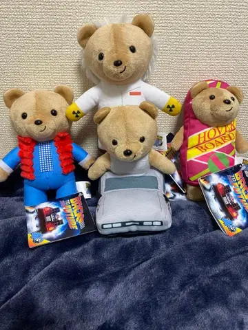 백 투 더 퓨처 애니멀 코디 봉제 인형 전 4종 세트