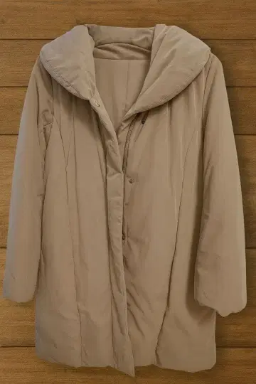 다운 코트 (모카 베이지)