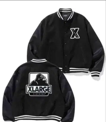 X-LARGE 바시티 자켓