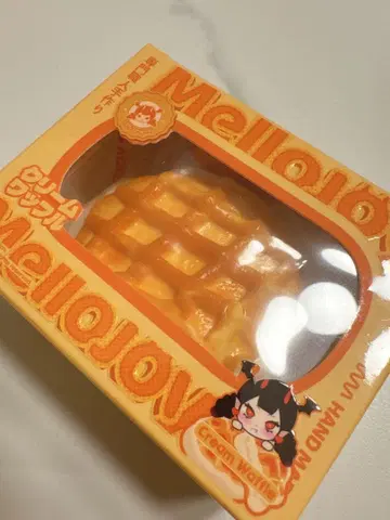 새상품 mellojoy 크림 와플 마루