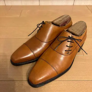 스코치 그레인 Scotch Grain 드레스 신발 라이트 브라운