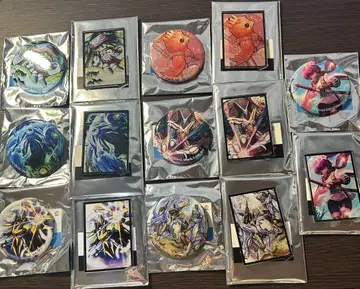 듀얼 마스터즈 트레이딩 캔뱃지 아크릴 스탠드 7종