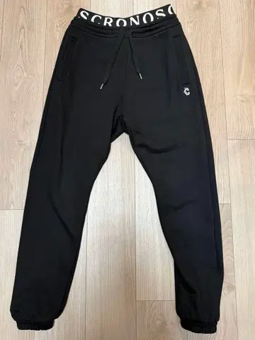 CRONOS 블랙 조거 팬츠 L 사이즈