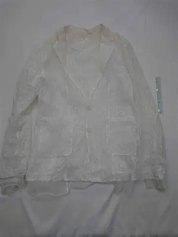 야에 레이스 자켓 프리 사이즈 아이보리 계열