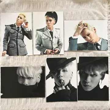 SHINee 종현 EVERYBODY 대형 엽서 6장 세트