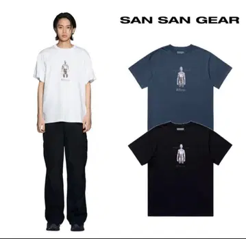 SAN SAN GEAR 화이트 T셔츠