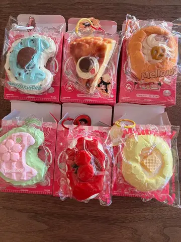 MelloJoy 메로조이 스퀴즈 6개 베이커리 미사용 와플 바스켓