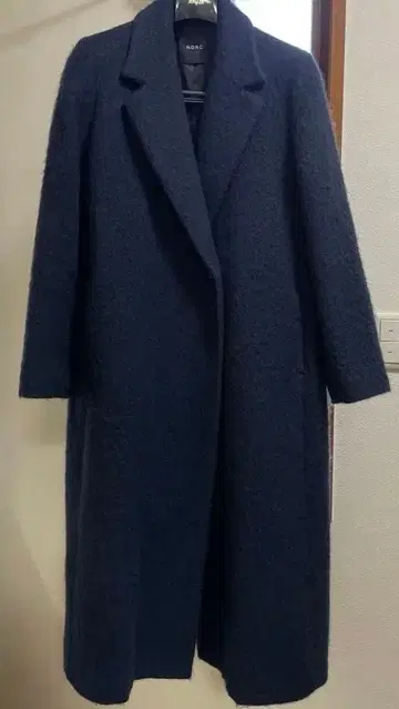 N.O.R.C 노크 스텐카라 코트 모헤어 사이즈 1 롱 코트