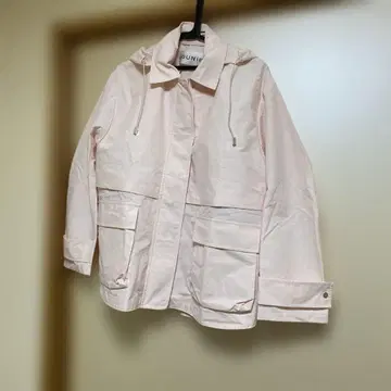 루니 후드 부착 스프링 코트 택 포함 미사용 새상품