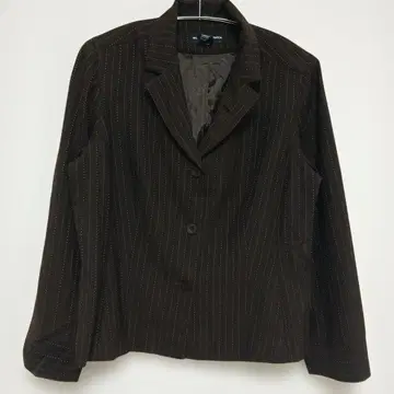 노튼 맥노튼 빈티지 브라운 스트라이프 테일러드 자켓