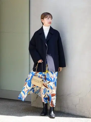 프리미엄 리버 하프 코트 Size 36