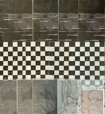 NieR:Automata 방송 기념 복권 비주얼 시트 전 4종 중복 있음