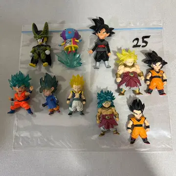 드래곤볼 피규어 세트 10체 No.25
