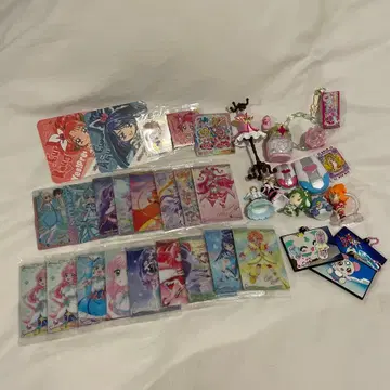 프리큐어 카드 가챠 코스터 등 굿즈 세트 판매
