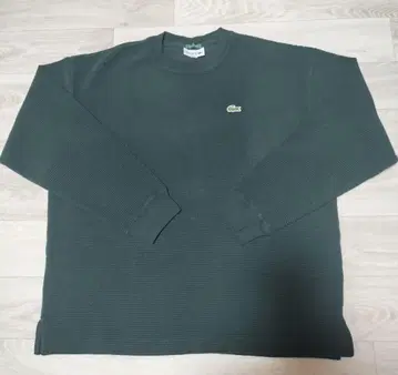 라코스테 오버 사이즈 헤비 피케 L/S 티셔츠