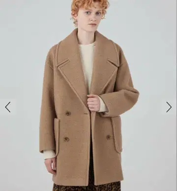 투모로우랜드 부클레 본딩 더블 브레스트 코트 MACPHEE