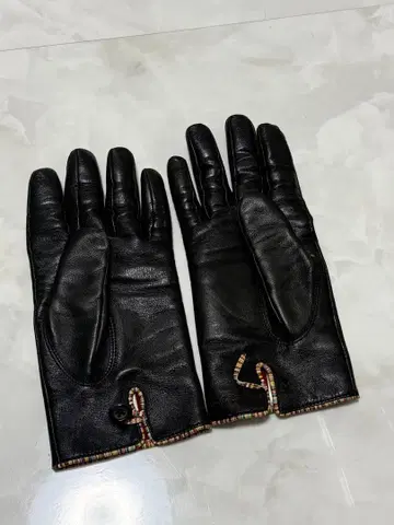 Paul smith 가죽 장갑 스마트폰 대응