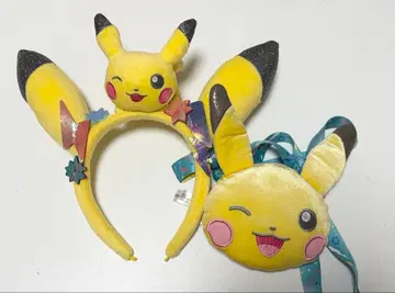 [내일 아침 발송 가능] USJ 포켓몬 피카츄 머리띠 패스 케이스