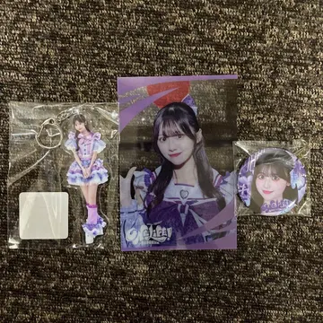 순령 미키 아크릴 키링 캔 배지 클리어 카드