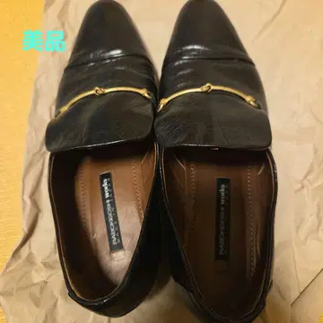 RABOKIGOSHI works 비트 부착 로퍼 블랙