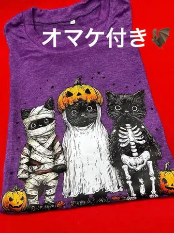 할로윈 고양이 T셔츠