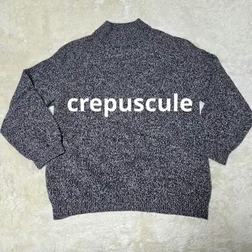 crepuscule 크렙스큐어 모크넥 니트