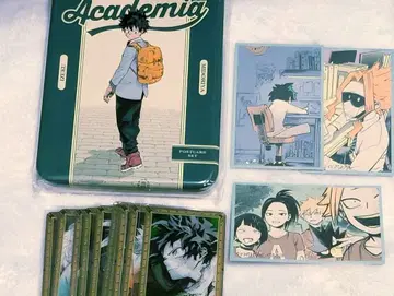 나의 히어로 아카데미아 원화전 캔 포스카 금박 클리어 카드