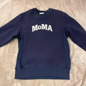 MOMA 맨투맨 네이비 S 사이즈