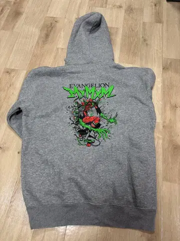 MxMxM x EVANGELION 2호기 HOODIE (GRAY) 마모미