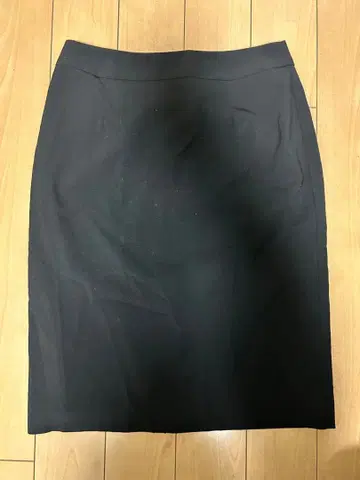 여성용 수트 블랙 타이트 스커트 세탁 가능