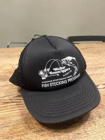 AJM fishing 캡 BLACK