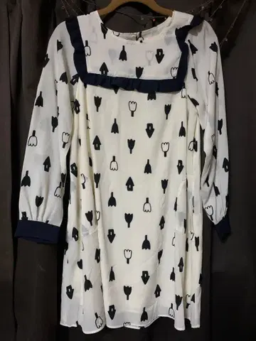 POU DOU DOU 원피스 화이트