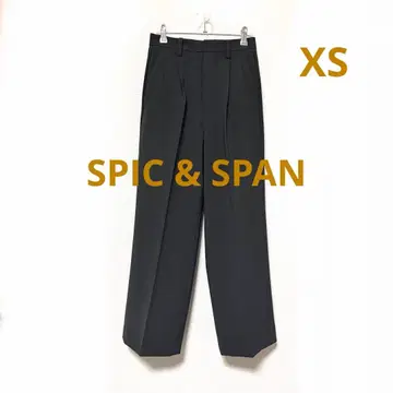 컨디션 최상 스픽 앤 스팬 더블 크로스 투 턱 팬츠 그레이 XS