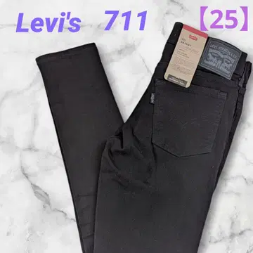 새상품 Levi's 711 SKINNY 리바이스 스키니 [ 25 ] 블랙