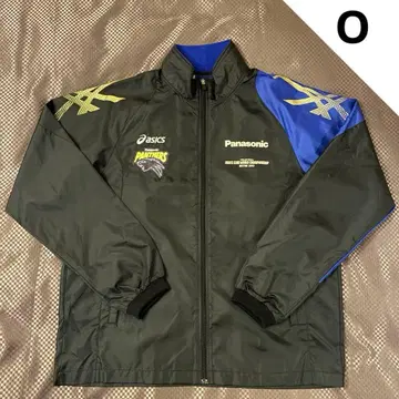 아식스 Panasonic PANTHERS 배구 윈드브레이커