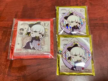 대역전재판 캡콤 카페 구로이네 아크릴 스탠드 캔뱃지 3종 세트