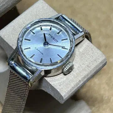 작동 TISSOT 티쏘 수동 와인딩 여성용 손목시계