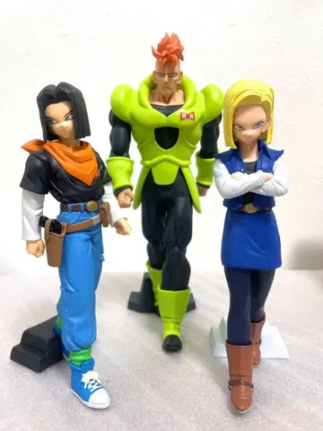 드래곤볼 인조인간 16호, 17호, 18호, 기뉴 피규어 묶음 판매