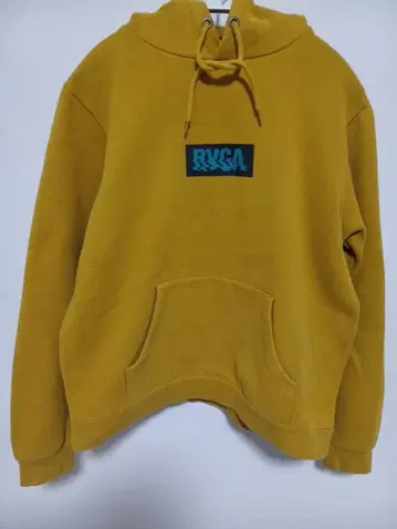 RVCA 머스타드 후드티