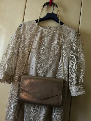 파티 드레스 백 세트