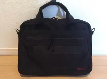 브리핑 블랙백 A4 사이즈 스트랩 포함