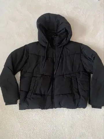 ZARA 다운 자켓 블랙 S