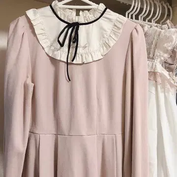 앙크루즈 원피스 핑크