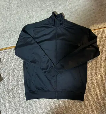 THE NORTH FACE 블랙 저지 풀 집업 M