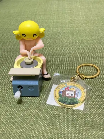 [흠집 없음] on짱 HTB 기념 키링 & 로쿠로온